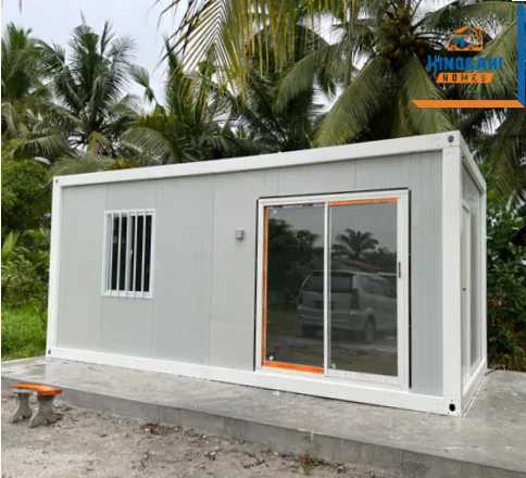 Foto sebenar projek kabin Kinosaki Homes di Bukit Rotan, Selangor