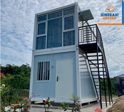 Projek kabin dua tingkat di Jerantut, Pahang