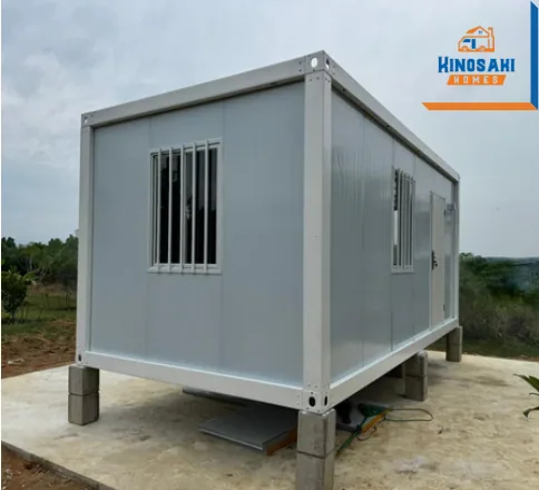 Foto projek rujukan Kinosaki untuk Cabin Light Duty 30ft × 10ft; bukan gambar model khusus
