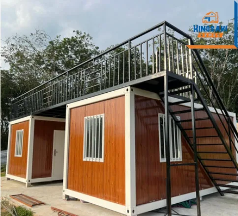 Projek kabin dengan tangga dan ruang atas di Tampin, Negeri Sembilan