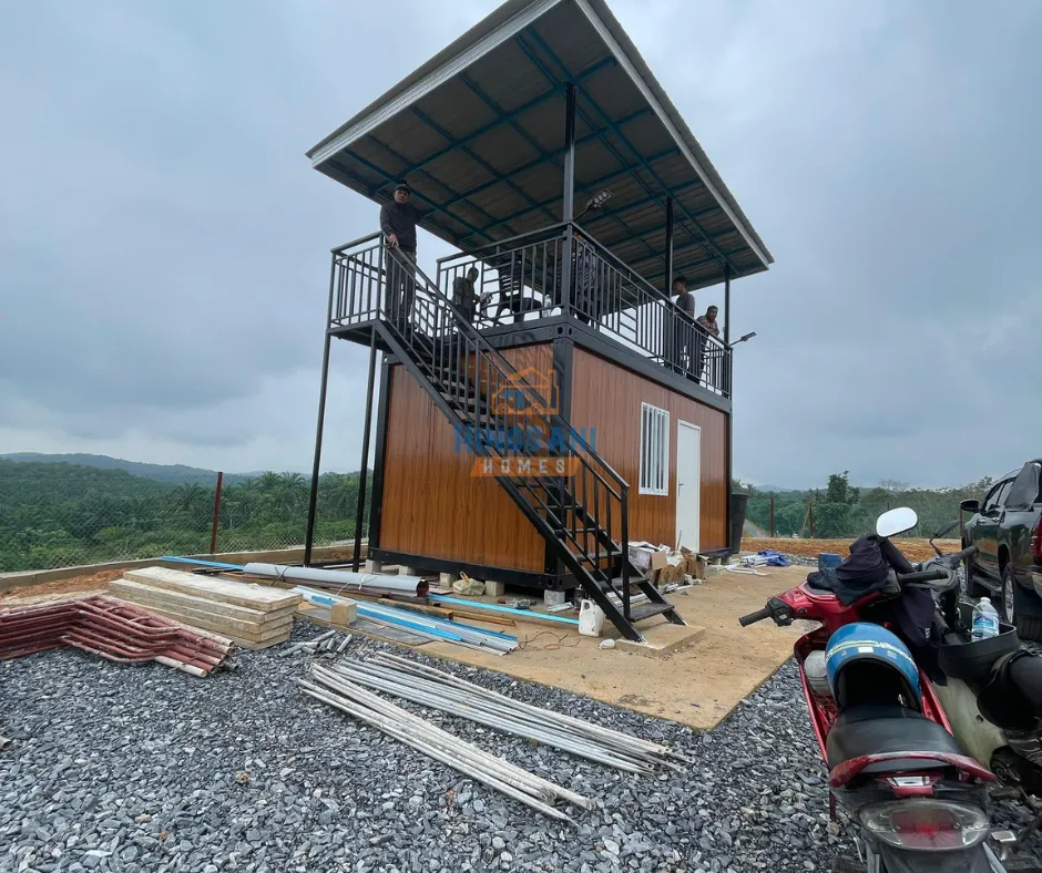 Foto projek rujukan Kinosaki untuk Office Cabin; bukan gambar model khusus